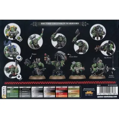 Orks: boyz, model 50-10