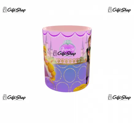 Cana personalizata gift shop, Rapunzel, model 4, din ceramica, 330ml