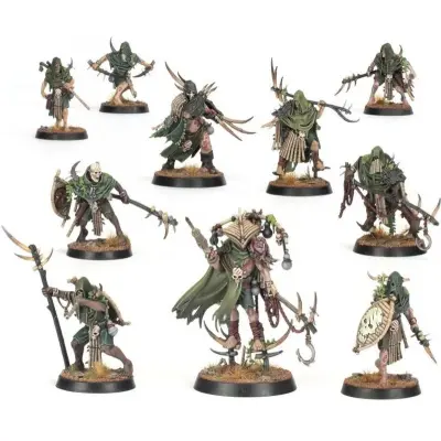 Spearhead: maggotkin/nurgle:bubonic cell, model 70-838