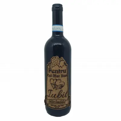 Pentru cel mai bun iubit, eticheta pluta cu mesaj