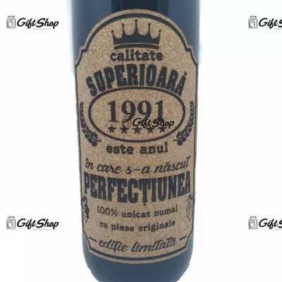 1991 este anul in care s-a nascut perfectiunea, editie limitata, rosu predellea abruzzo, sec, 12.5% alc