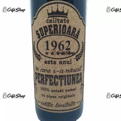 1962 este anul in care s-a nascut perfectiunea, editie limitata, rosu predellea abruzzo, sec, 12.5% alc
