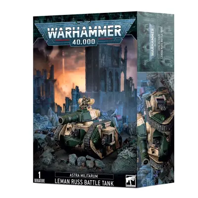 Astra militarum leman russ battle tank, warhammer 40000, games workshop, model 47-06