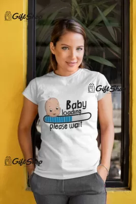 Baby loading baietel - tricou personalizat
