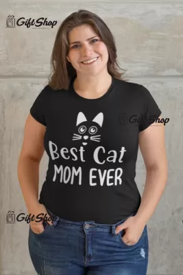Best cat mom ever - tricou personalizat
