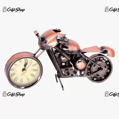 Ceas de masa realizat din metal – Design Motocicleta D
