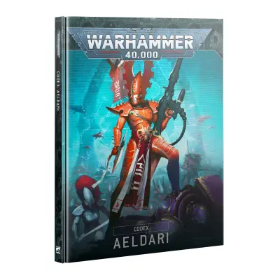 Codex aeldari (english) warhammer 40k, games workshop, model 46-01