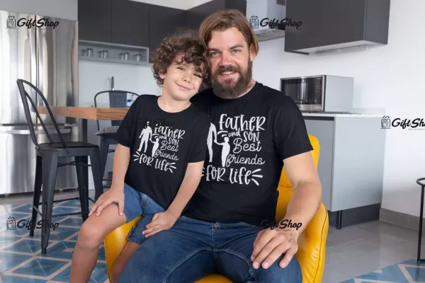 Father and son - set 2 tricouri personalizate