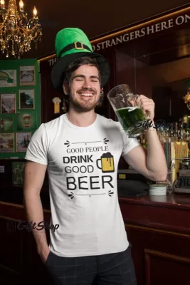 Good People Drink Good Beer - Tricou Personalizat