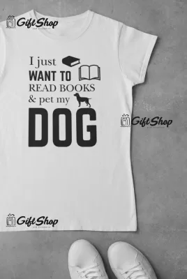 I Just Want To Read... - Tricou Personalizat
