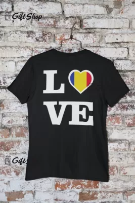 I Love Romania - Tricou Personalizat