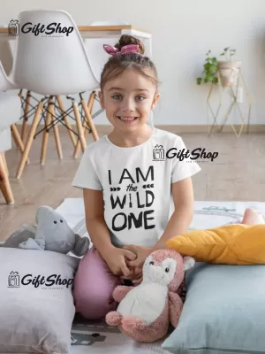 Wild i am the wild one, tricou cu mesaj f
