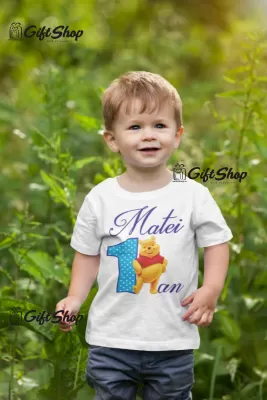 Winnie the pooh, se poate schimba numele si anul, tricou cu mesaj